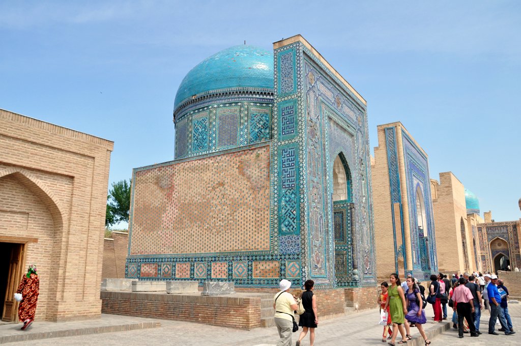 36 Samarcanda - necropoli Shaki Zinda.JPG